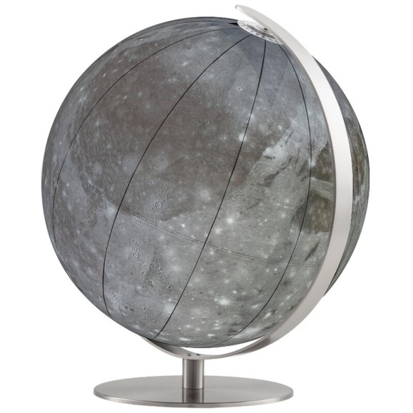 Globe terrestre Columbus Lune de Jupiter Ganymède 40cm