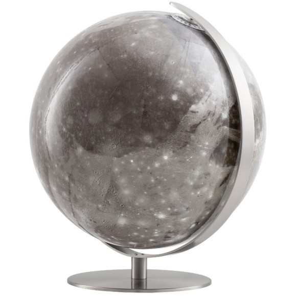 Globe terrestre Columbus Lune de Jupiter Ganymède 40cm
