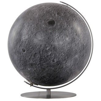 Globe lunaire Columbus 40 cm