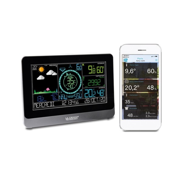 Station météo LA CROSSE TECHNOLOGY WS6863 Wifi