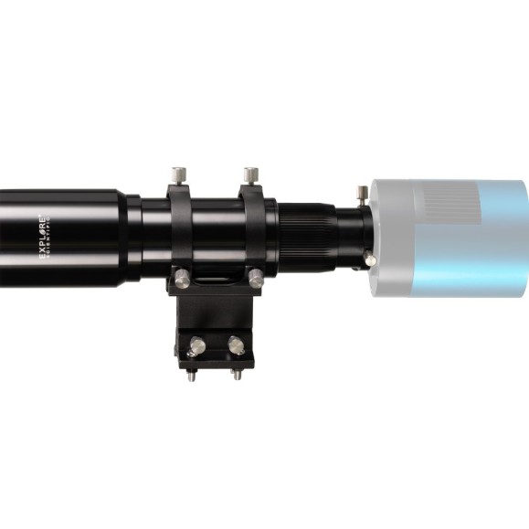 EXPLORE SCIENTIFIC Viseur et guide de mise au point hélicoïdal 10x60 avec 1,25 pouce et connexion T2