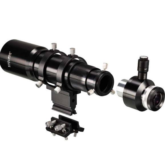 EXPLORE SCIENTIFIC Viseur et guide de mise au point hélicoïdal 10x60 avec 1,25 pouce et connexion T2