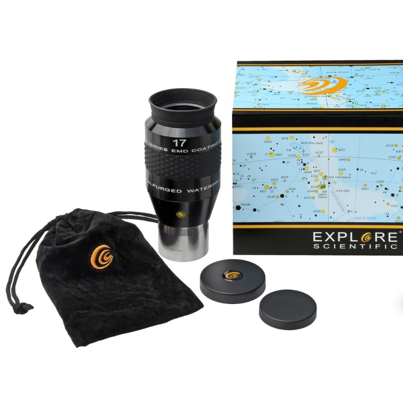 Oculaire EXPLORE SCIENTIFIC 92° LER 17mm Oculaire EXPLORE SCIENTIFIC 92° LER 17mm
