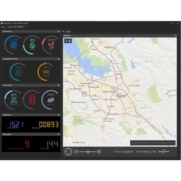 Capteur météo Uranus Pegasus Astro