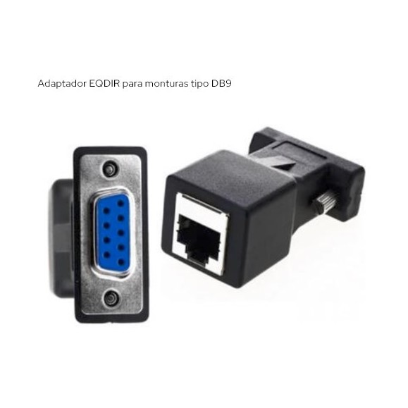 EQDIR Câble USB pour EQMOD + adaptateur DB9