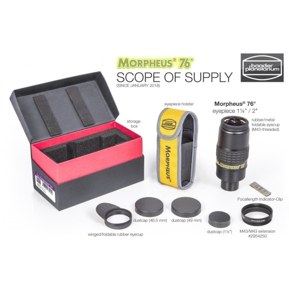 Jeu d'oculaires Baader Morpheus® 76° (Starter)