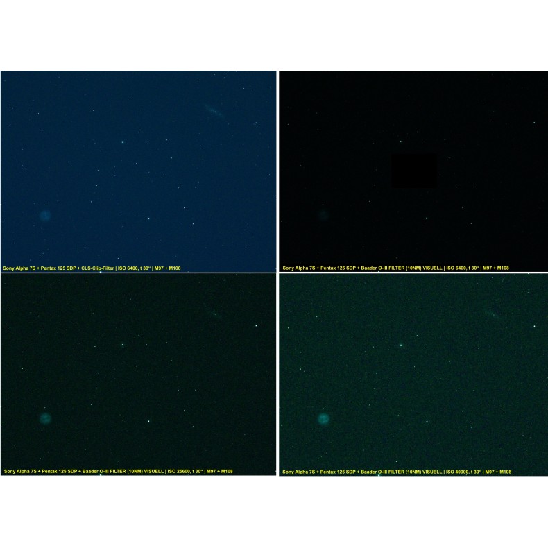 Filtre Baader O-III 2" (10nm) visuel Filtre Baader O-III 2" (10nm) visuel