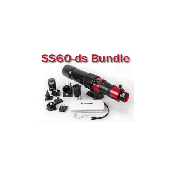 Télescope solaire Daystar ST 60/930 SolarScout SS60-ds H-Alpha OTA Set