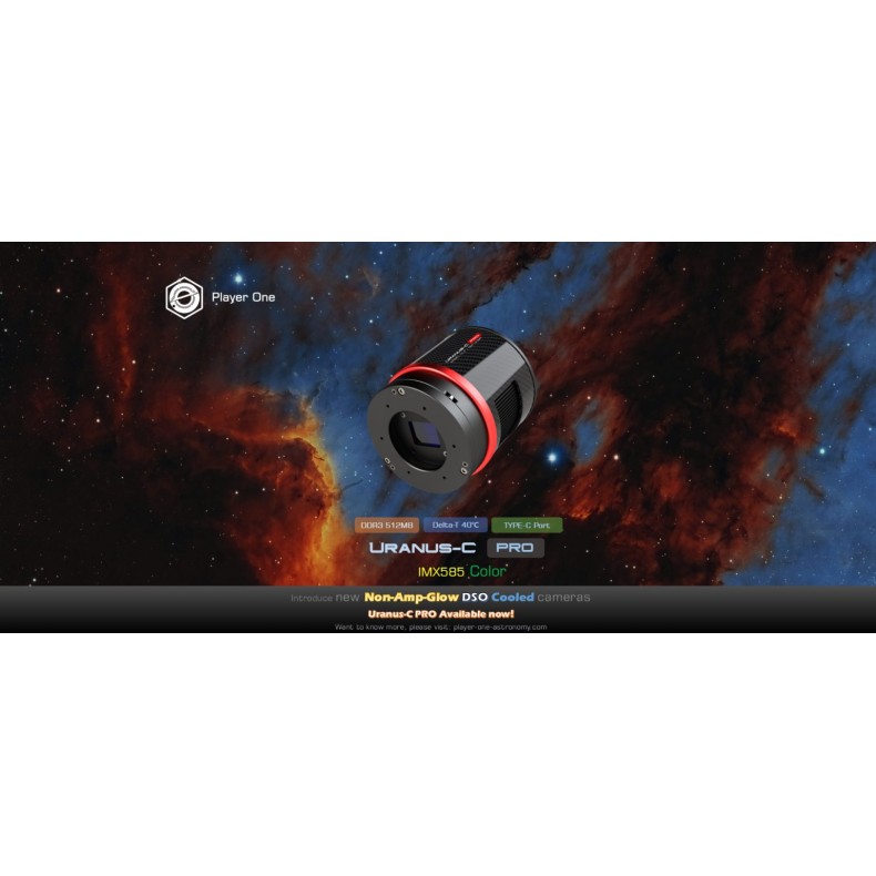 Player One URANUS-C PRo (IMX585... Player One URANUS-C PRo (IMX585...