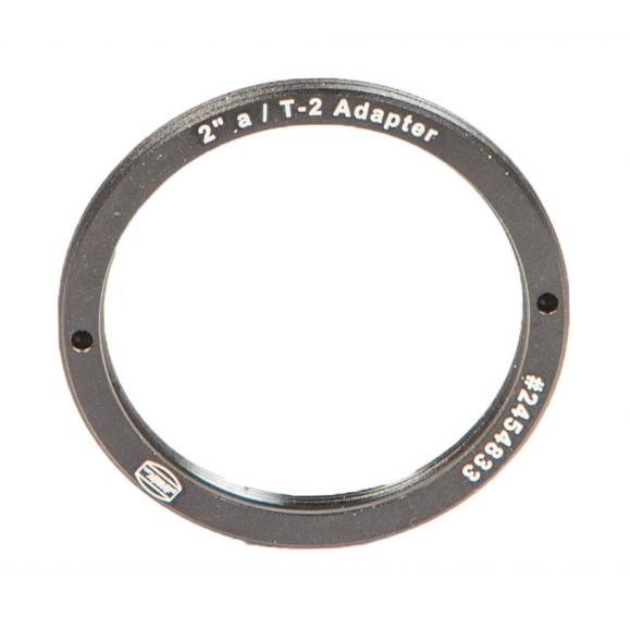 Bague de réduction de la longueur optique zéro 2 "a / T-2i pour la conversion du filetage T2 au filetage SCT