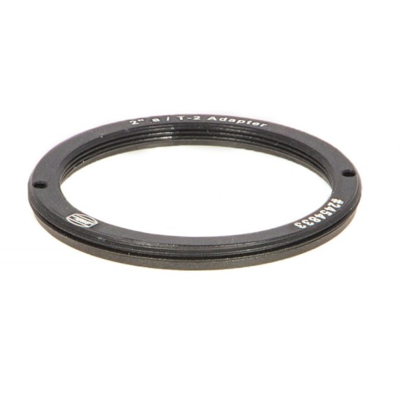 Bague de réduction de la longueur optique zéro 2 "a / T-2i pour la conversion du filetage T2 au filetage SCT