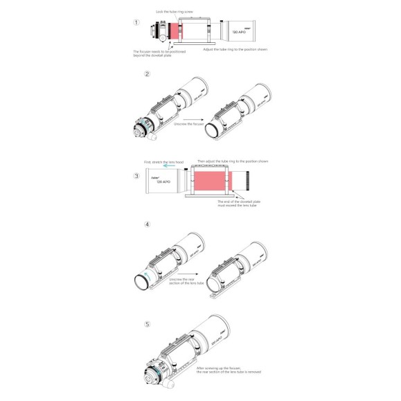 Askar Télescope Astrographe Triplet APO 120 mm f/7.0