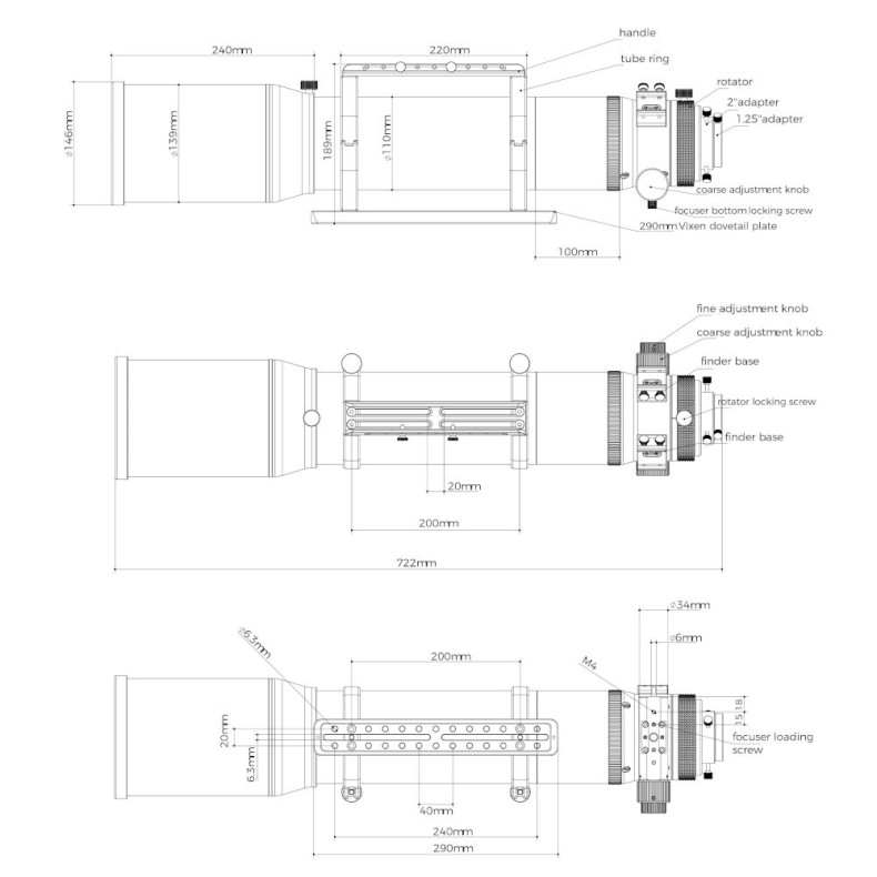 Askar Télescope Astrographe Triplet...