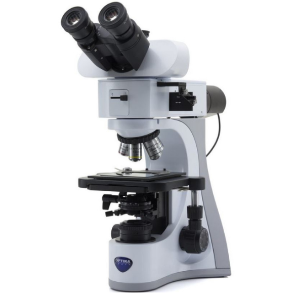 Optika B-510METR microscope, métallurgique, incident, transmis, trino, IOS W-PLAN MET, 50x-500x, EU