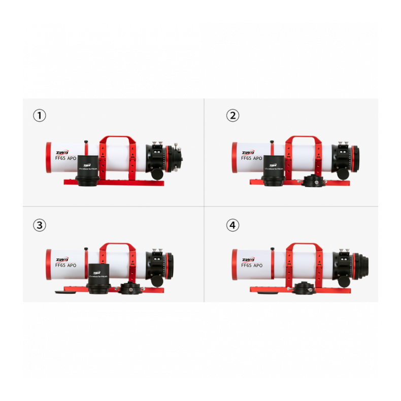 ZWO Réducteur d'aplatisseur 0,75x... ZWO Réducteur d'aplatisseur 0,75x...