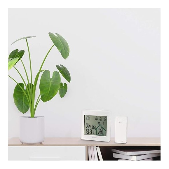 HAMA Station météo Action Blanc