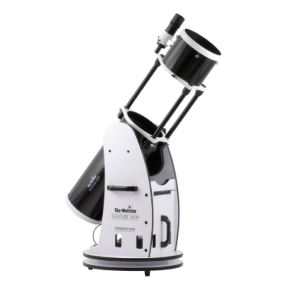 SkyWatcher Dobson 8" 203/1200 extensible GOTO WIFI SkyWatcher Telescope Pack avec cours d'introduction personnalisé