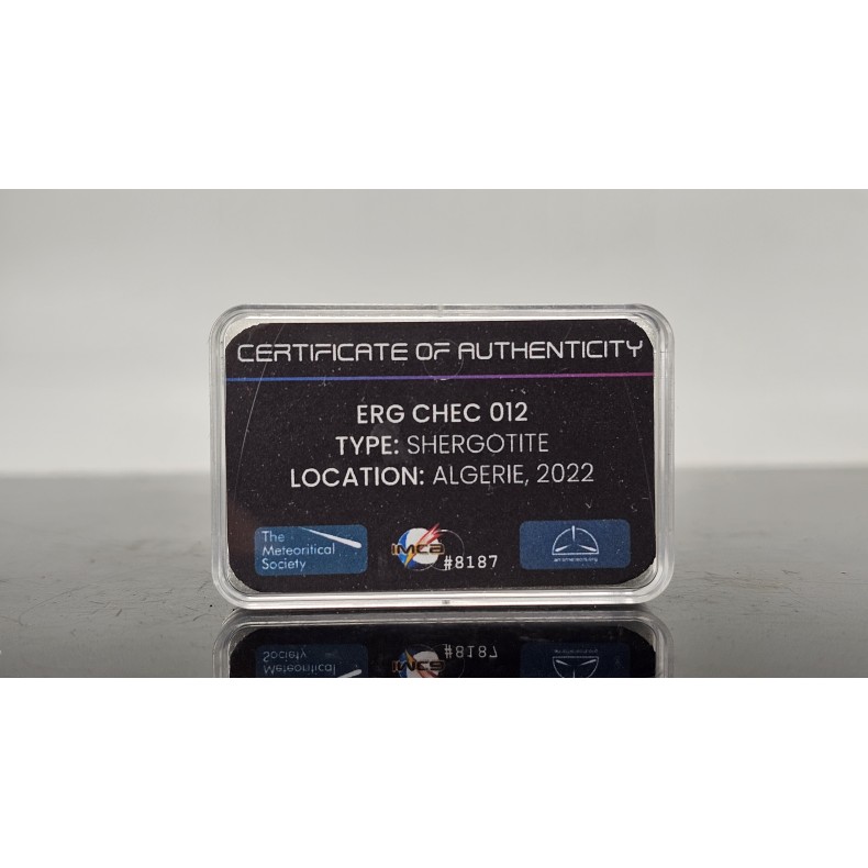 Météorite de Mars Erg Chech 012