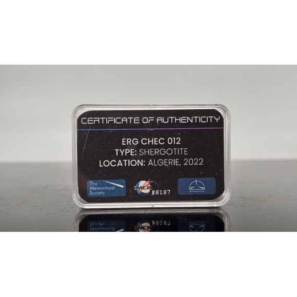 Météorite de Mars Erg Chech 012