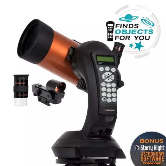 Celestron Pack télescope NexStar 4 SE 11049 avec cours d'introduction personnalisé