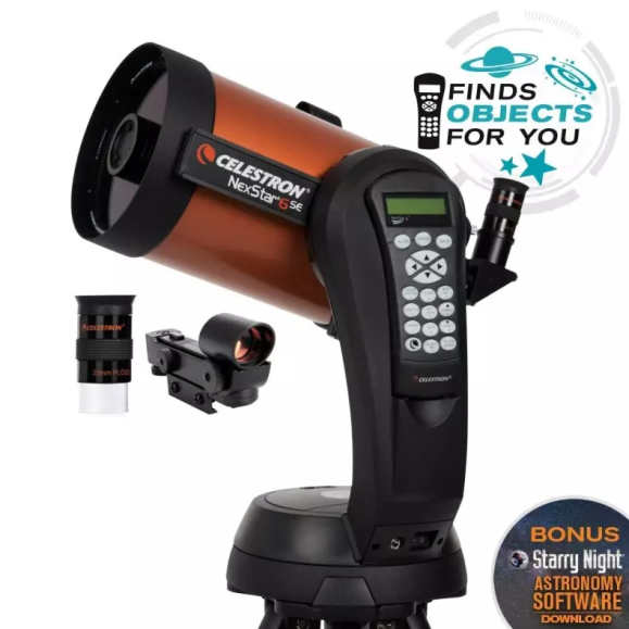 Celestron Pack télescope NexStar 6 SE 11068 avec cours d'initiation personnalisé