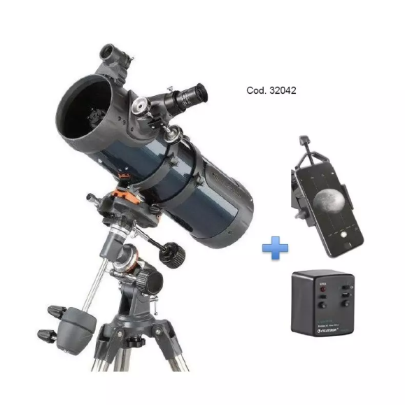 Celestron Pack télescope AstroMaster 114 EQ-MD Smartphone avec cours d'introduction personnalisé
