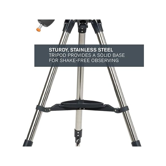 Celestron Pack Télescope AstroMaster 130 EQ-MD avec moteur 31051 et cours d'introduction personnalisé