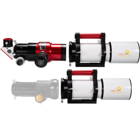 LUNT LS80MT/B1800R&P Télescope APO Allround pour le soleil et le ciel étoilé