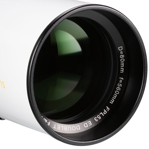 LUNT LS80MT/B1800R&P Télescope APO Allround pour le soleil et le ciel étoilé