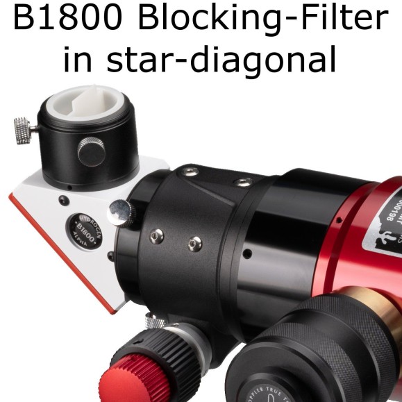 Télescope solaire et nocturne polyvalent LUNT LS100MT/B1800R APO