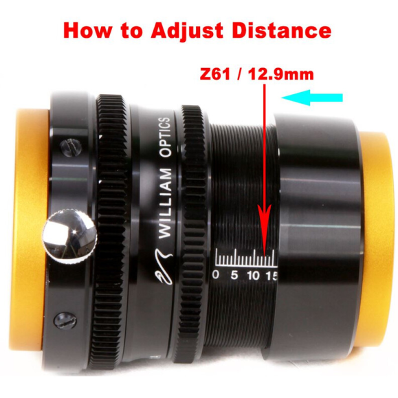 William Optic Flat61A niveleur pour ZenithStar 61