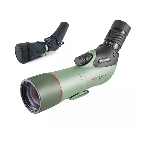 Kit lunette d'observation Kowa TSN-66A PROMINAR 25-60X zoom grand angle et étui en néoprène