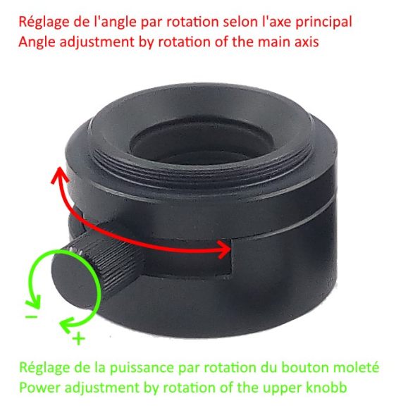 Correcteur de dispersion atmosphérique Pierro-Astro ADC Mk III