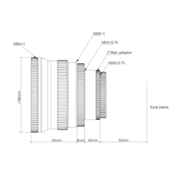 Réducteur 0,8x pour 120 APO ASKAR