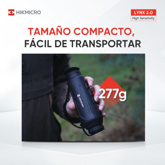 Monoculaire thermique LYNX Pro LH19 2.0 HIKMICRO