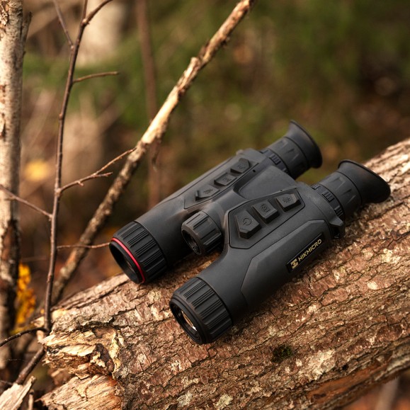 HABROK HH35LN HIKMICRO Jumelles thermiques multispectrales avec télémètre IR 940nm HABROK HH35LN HIKMICRO