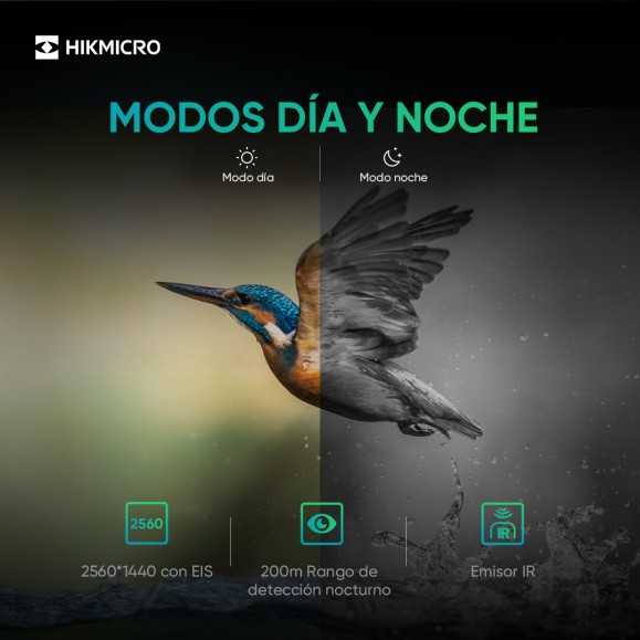 Heimdal H4D Digital Night Monocular with Day Mode with 850 nm IR HIKMICRO | Black