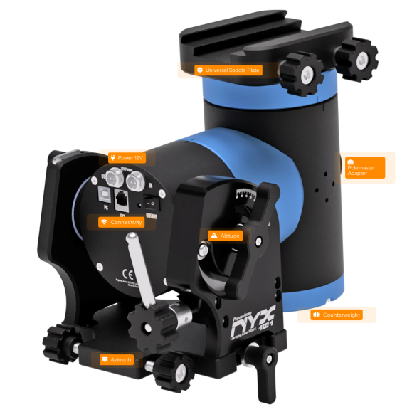 Pegasus Astro Monture équatoriale harmonique NYX-101