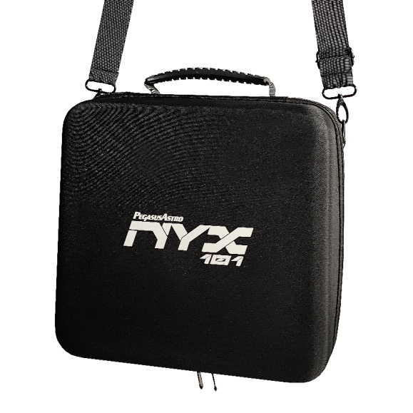 Pegasus Astro Monture équatoriale harmonique NYX-101 avec monture femelle Saddle Powerbox préinstallée