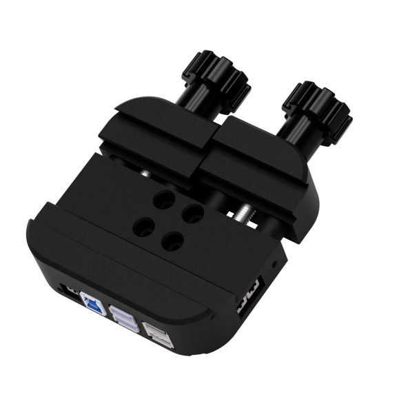 Pegasus Astro Monture équatoriale harmonique NYX-101 avec monture femelle Saddle Powerbox préinstallée