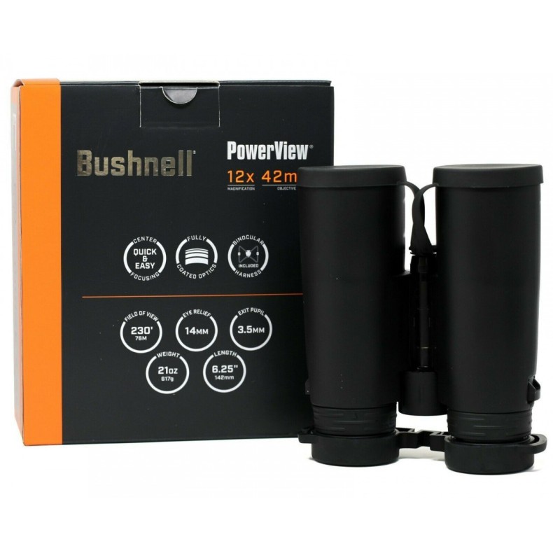 BUSHNELL POWERVIEW 2 - Jumelles 12x42