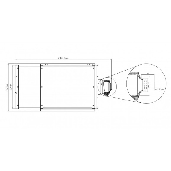 Sharpstar Cassegrain SCA260 F5 v2 Asphérique Astrographe Télescope