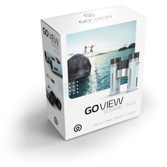 Jumelles GoView ZOOMR 8x26, Bleu Miami