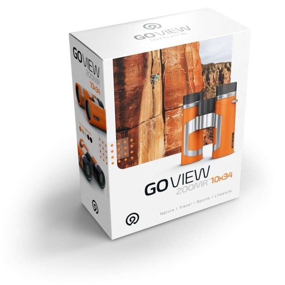 Jumelles GoView ZOOMR 10x34, Sunset Orange