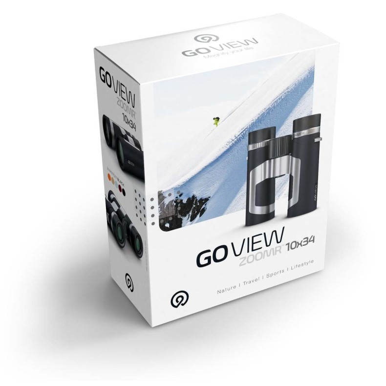 Jumelles GoView ZOOMR 10x34, noir... Jumelles GoView ZOOMR 10x34, noir...