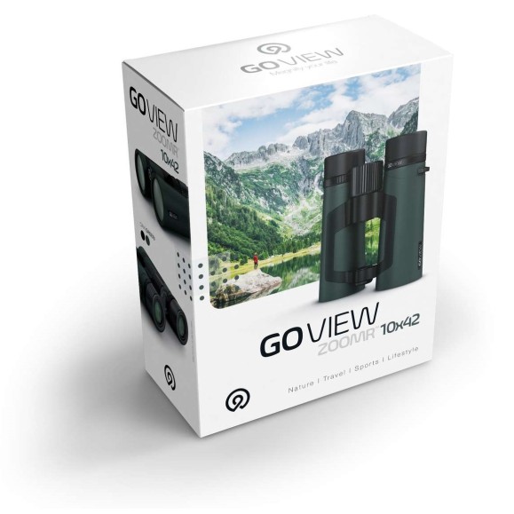 Jumelles GoView ZOOMR 10x42, Vert Chêne