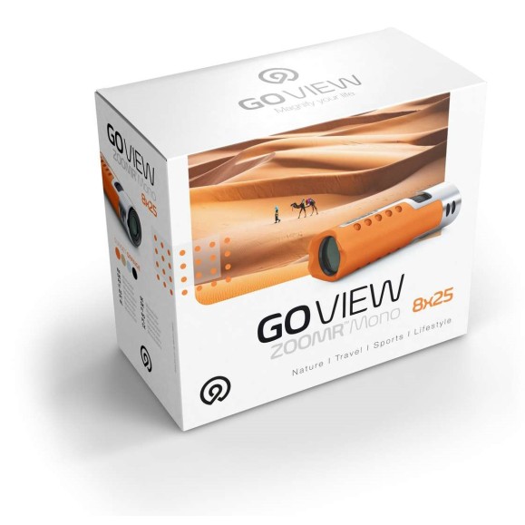 Monoculaire GoView ZOOMR HD, orange soleil couchant