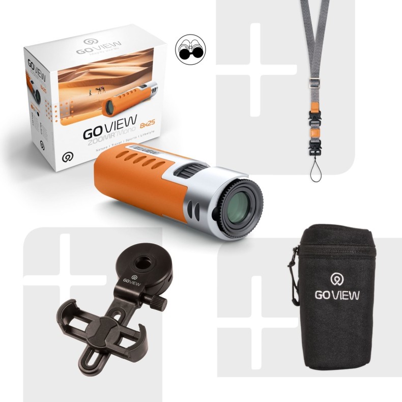 Monoculaire GoView ZOOMR HD, orange... Monoculaire GoView ZOOMR HD, orange...