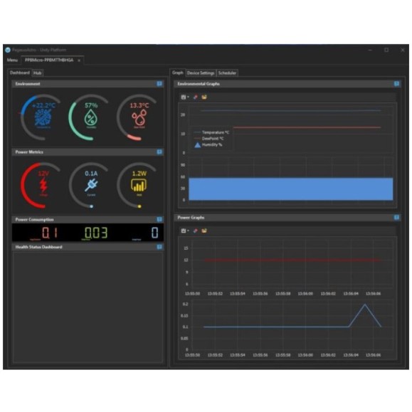 Boîtier de puissance pour selle d'harmonica NYX-101 PegasusAstro
