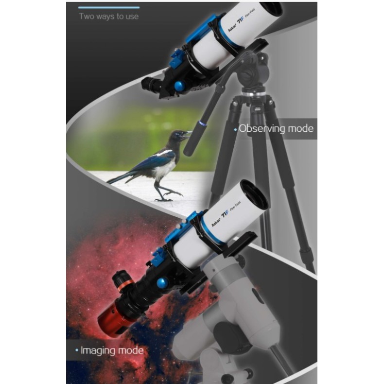 Askar 71F 71 mm f/6.9 Quadruple champ... Askar 71F 71 mm f/6.9 Quadruple champ...